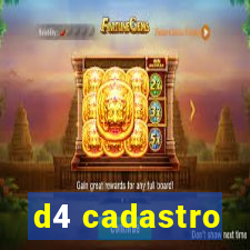 d4 cadastro